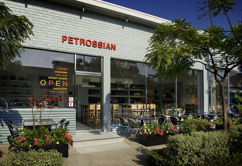 Petrossian, located in the West Hollywood Design District