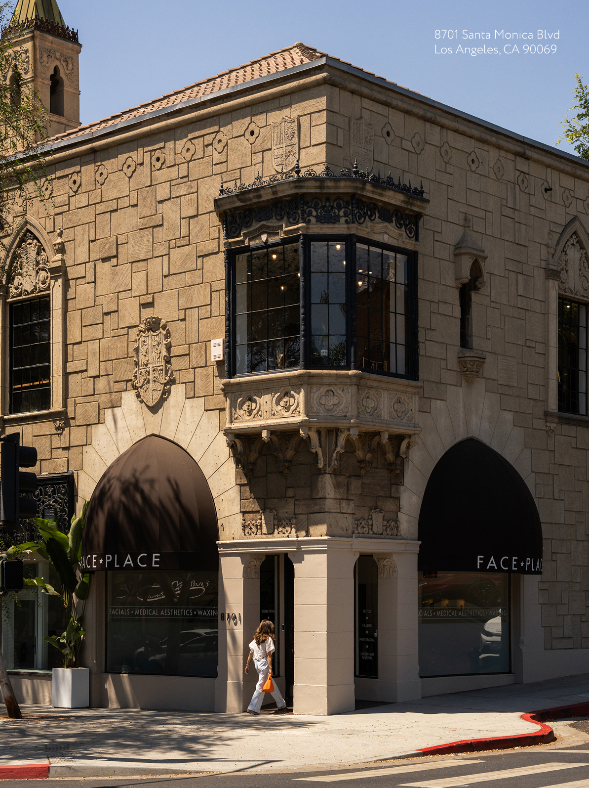 Exterior building view of Face Place
